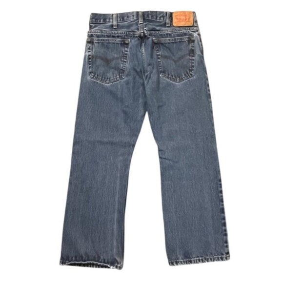 Levi’s 517 Red Tab Bootcut Jeans 34x29 Medium Wash - Picture 2 of 9